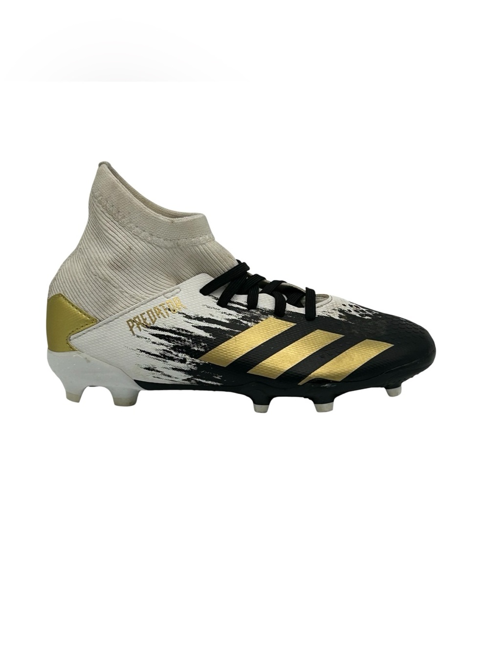 Adidas Predator Demonscale 20.3 FG Boys Size 13.5K Soccer Cleats Ankle Cuff